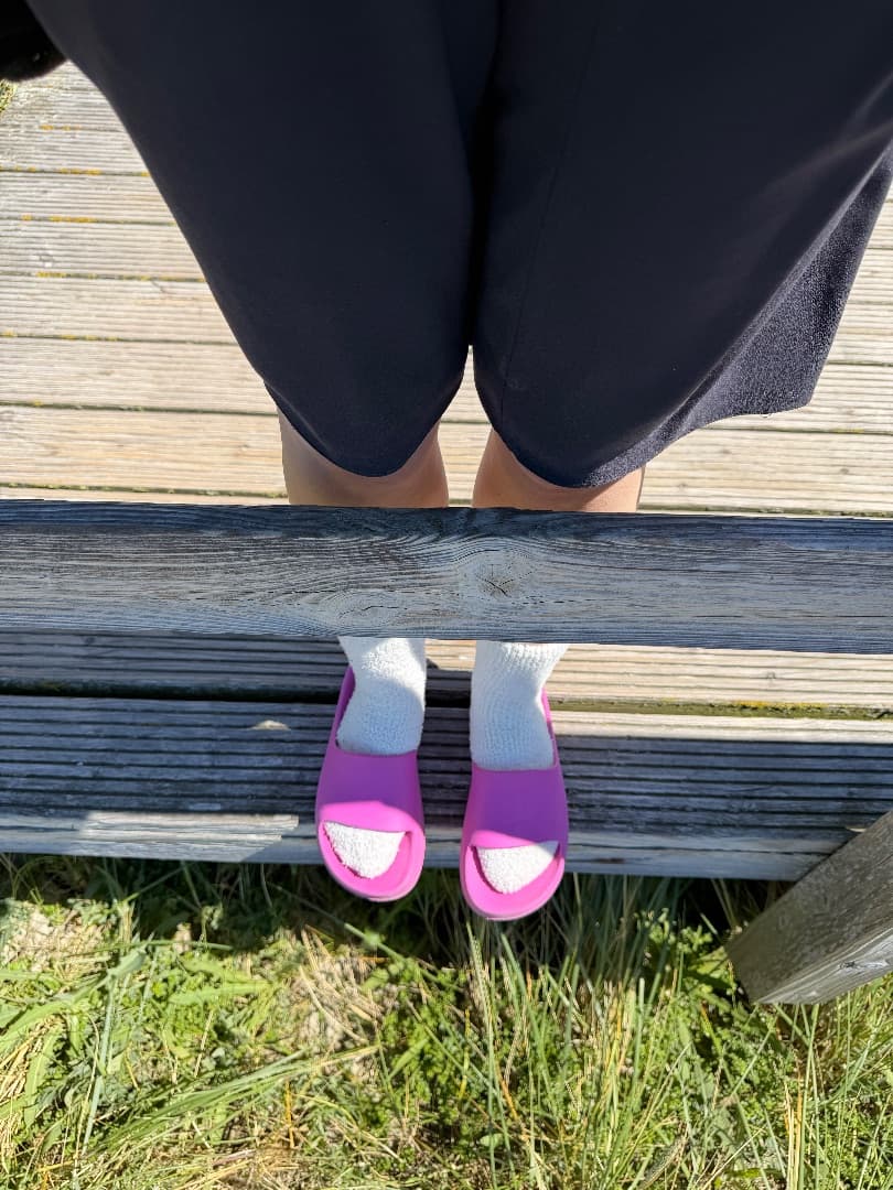 Schuhe aus — Muskeln an. Überall. – Bild 2